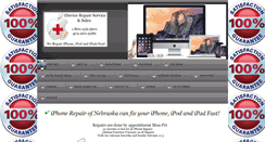 Desktop Screenshot of iphonerepairnebraska.com